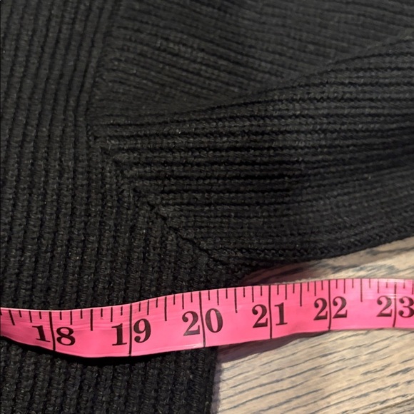 FCUk 1980’s contrast Stitch mock Sweater 3/4 Sleeve Size XS - Picture 8 of 17